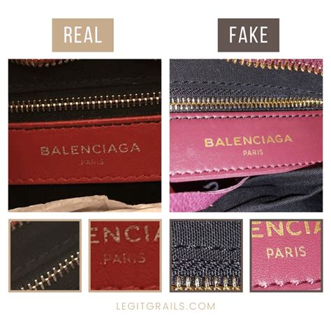 real vs fake balenciaga bag|balenciaga legit tag.